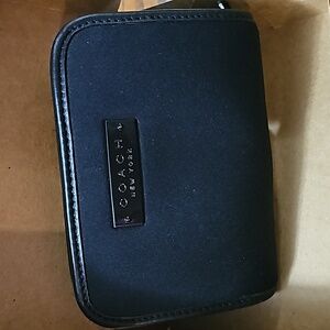 Coach black wallet